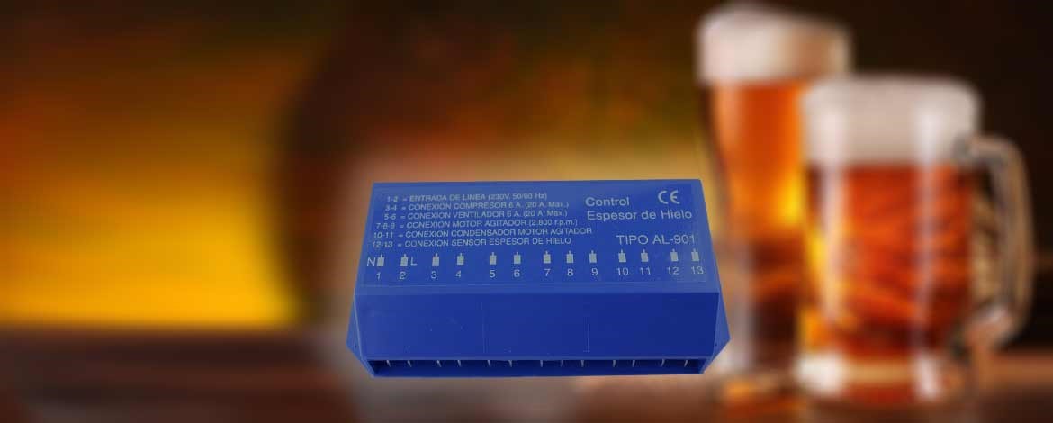 Controles de banco de hielo para enfriadores de cerveza